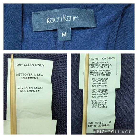 Look Shall We Dance Taupe Gray Sleeveless Waterfall Shawl Vest Cape One Size - Picture 6 of 6